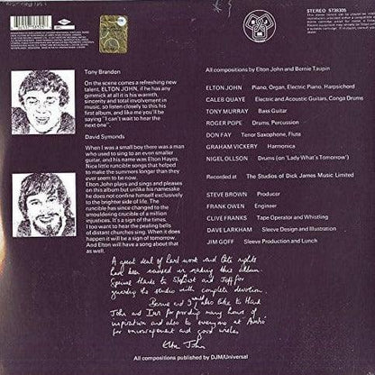 Elton John - Empty Sky (Gatefold, Remastered, 180 Gram) (LP) - Joco Records