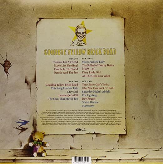 Elton John - Goodbye Yellow Brick Road (Remastered, Trifold, 180 Gram) (2 LP) - Joco Records
