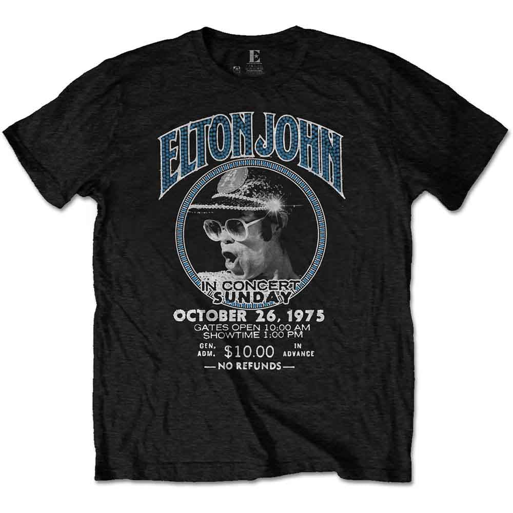 Elton John - Live In Concert (T-Shirt) - Joco Records