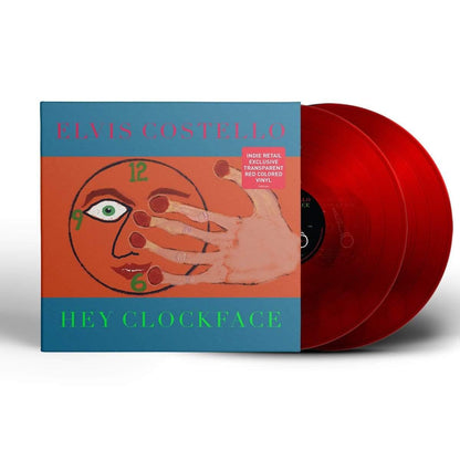 Elvis Costello - Hey Clockface (Gatefold LP Jacket, Transparent Red Vinyl, Indie Exclusive, 2 LP) - Joco Records