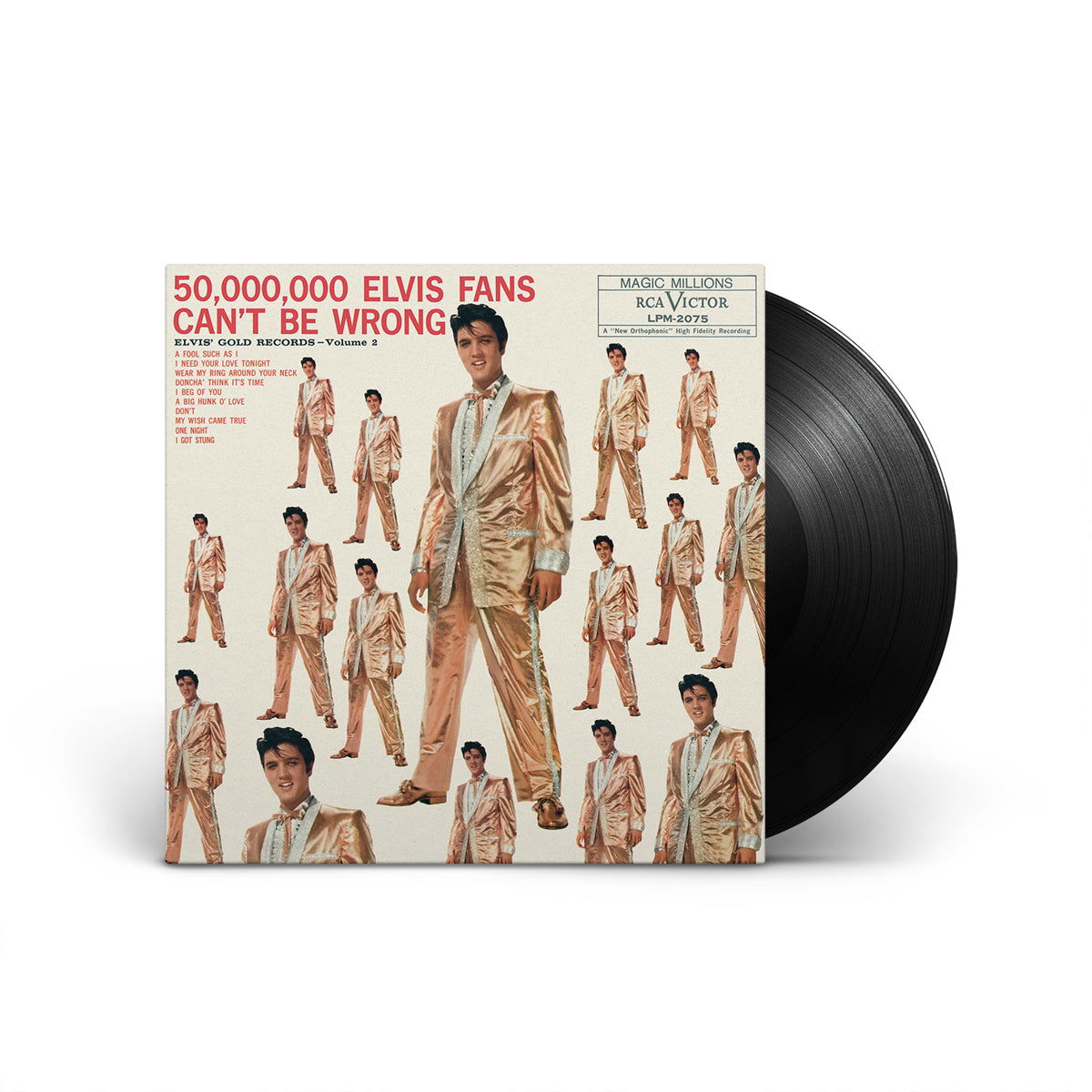 Elvis Presley - 50,000,000 Elvis Fans Can't Be Wrong: Elvis' Gold Records, Volume 2  (LP) - Joco Records