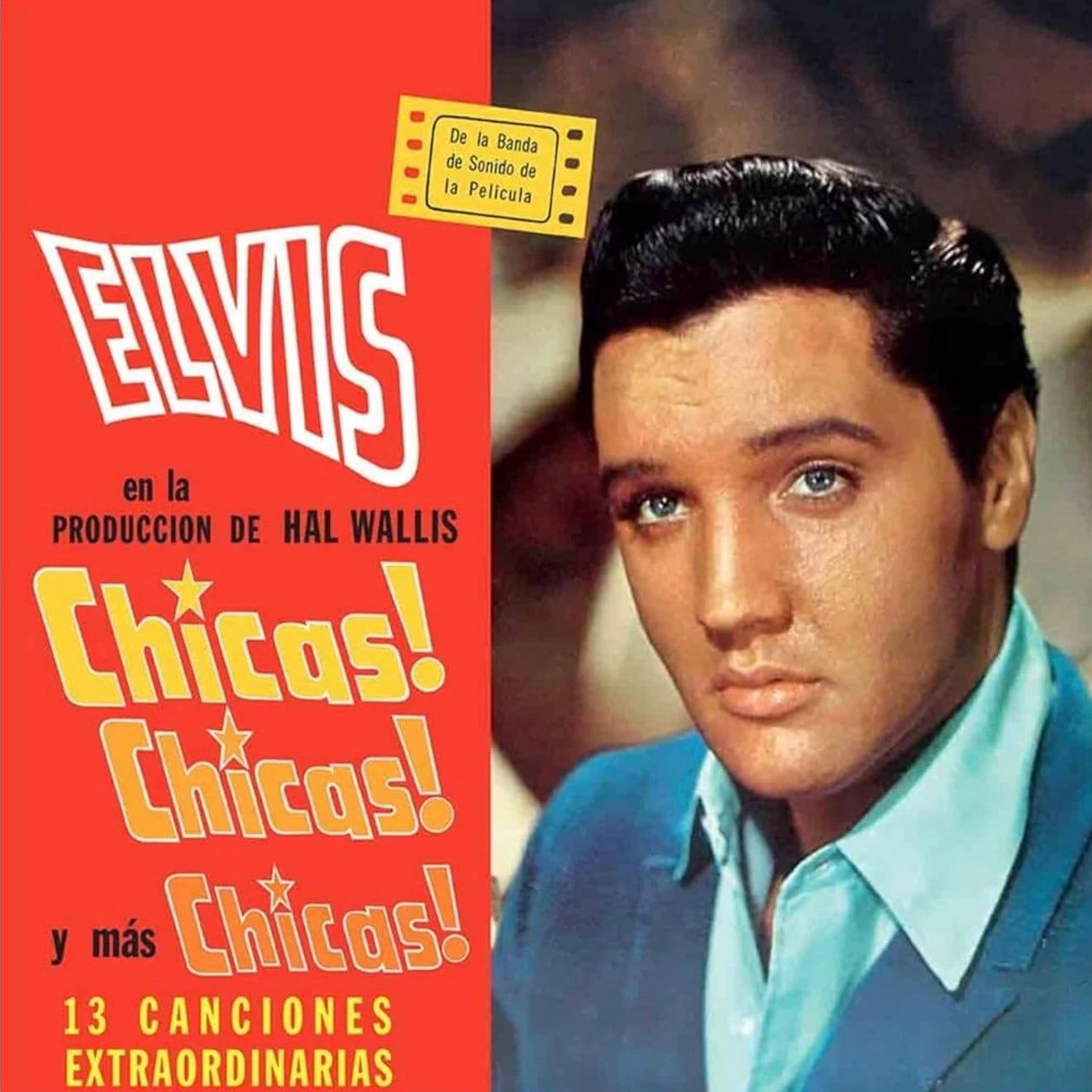 Elvis Presley - Chicas! Chicas! Y Mas Chicas! (Limited Edition, Red Vinyl) (LP) - Joco Records