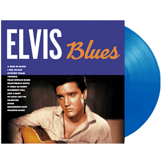 Elvis Presley - Elvis Blues (Limited Edition, 180 Gram, Blue Vinyl) (LP) - Joco Records