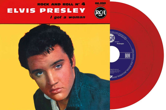Elvis Presley - I Got A Woman #4 (Red 7" Vinyl Ep) - Joco Records