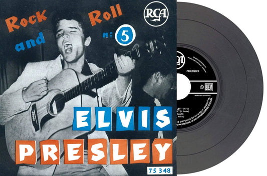 Elvis Presley - Rock And Roll - Rca #5 (Black 7" Vinyl Ep) - Joco Records
