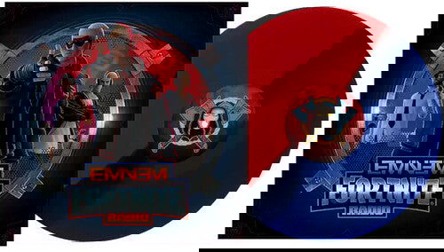 Eminem - Fortnite Radio (Limited Edition Import, Blue & Red Vinyl) (LP) - Joco Records