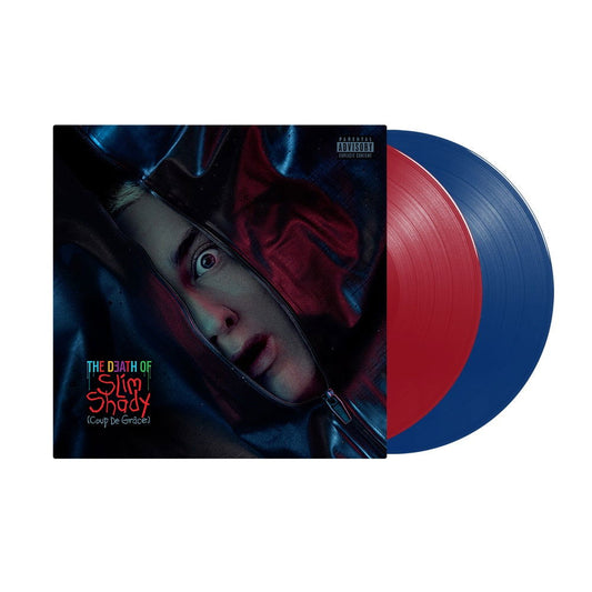 Eminem - The Death Of Slim Shady (Coup De Grâce) (Explicit Content) (Vinyl, Red, Blue) (2 LP) - Joco Records