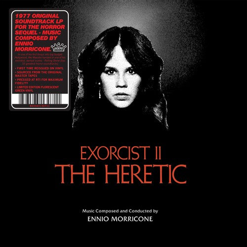 Ennio Morricone - Exorcist II: The Heretic (Original Soundtrack) Limited Ed. Orange/Black Swirl vinyl