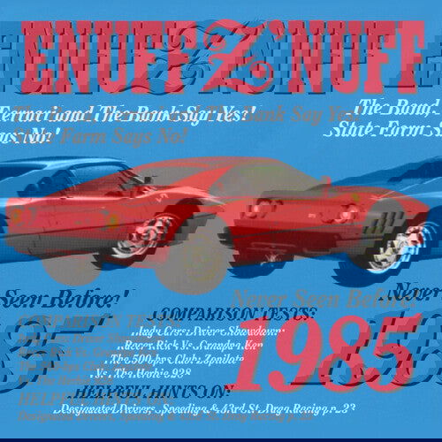 Enuff Z'nuff - 1985 (Color Vinyl, Blue & Red Splatter, Reissue) - Joco Records