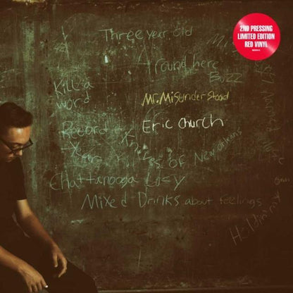 Eric Church - Mr. Misunderstood (Limited Edition, Gatefold, 180 Gram, Red Vinyl) (LP) - Joco Records