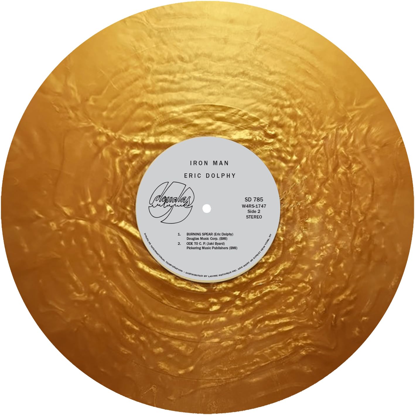 Eric Dolphy - Iron Man (RSD 11.2023 Exclusive, Gold Vinyl) (LP) - Joco Records