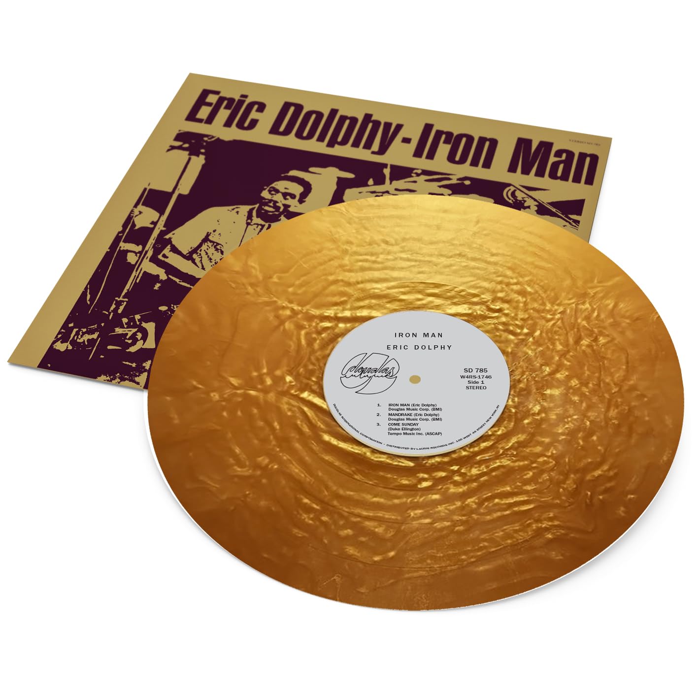 Eric Dolphy - Iron Man (RSD 11.2023 Exclusive, Gold Vinyl) (LP) - Joco Records