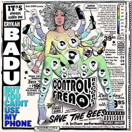 Erykah Badu - But You Caint Use My Phone (Limited Import, 180 Gram Clear Color) (LP) - Joco Records