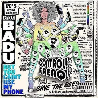 Erykah Badu - But You Caint Use My Phone (Limited Import, 180 Gram Clear Color) (LP) - Joco Records