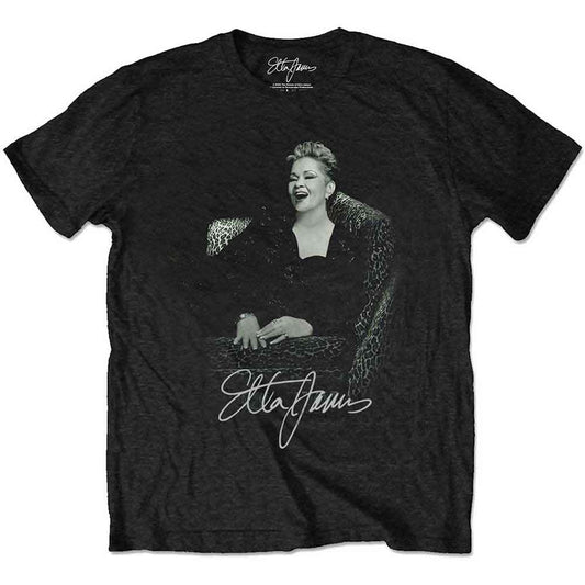 Etta James - Etta Seated (T-Shirt) - Joco Records