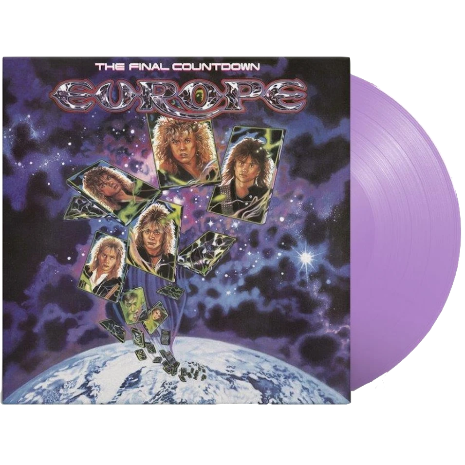 Europe - The Final Countdown (Limited Edition Import, Purple Vinyl) (LP) - Joco Records