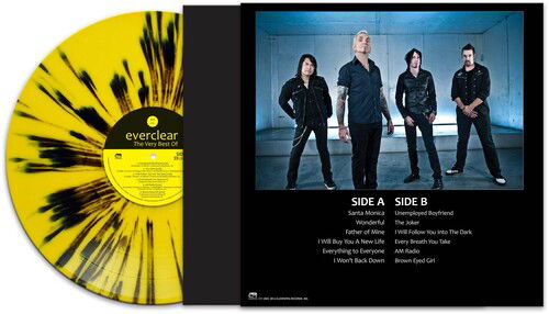 Everclear - The Very Best Of (Limited Edition, Yellow & Black Splatter Vinyl) - Joco Records