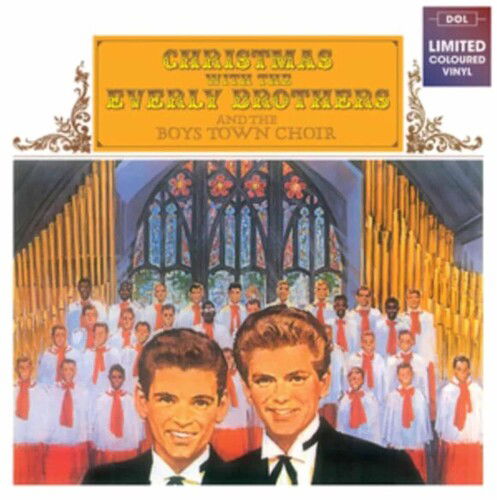 Everly Brothers & the Boys Town Choir - Christmas With The Everly Brothers (Limited Edition Import, Color Vinyl) (LP) - Joco Records