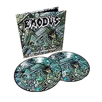 Exodus - Another Lesson In Violence (Picture Disc Vinyl LP) (2 LP) - Joco Records