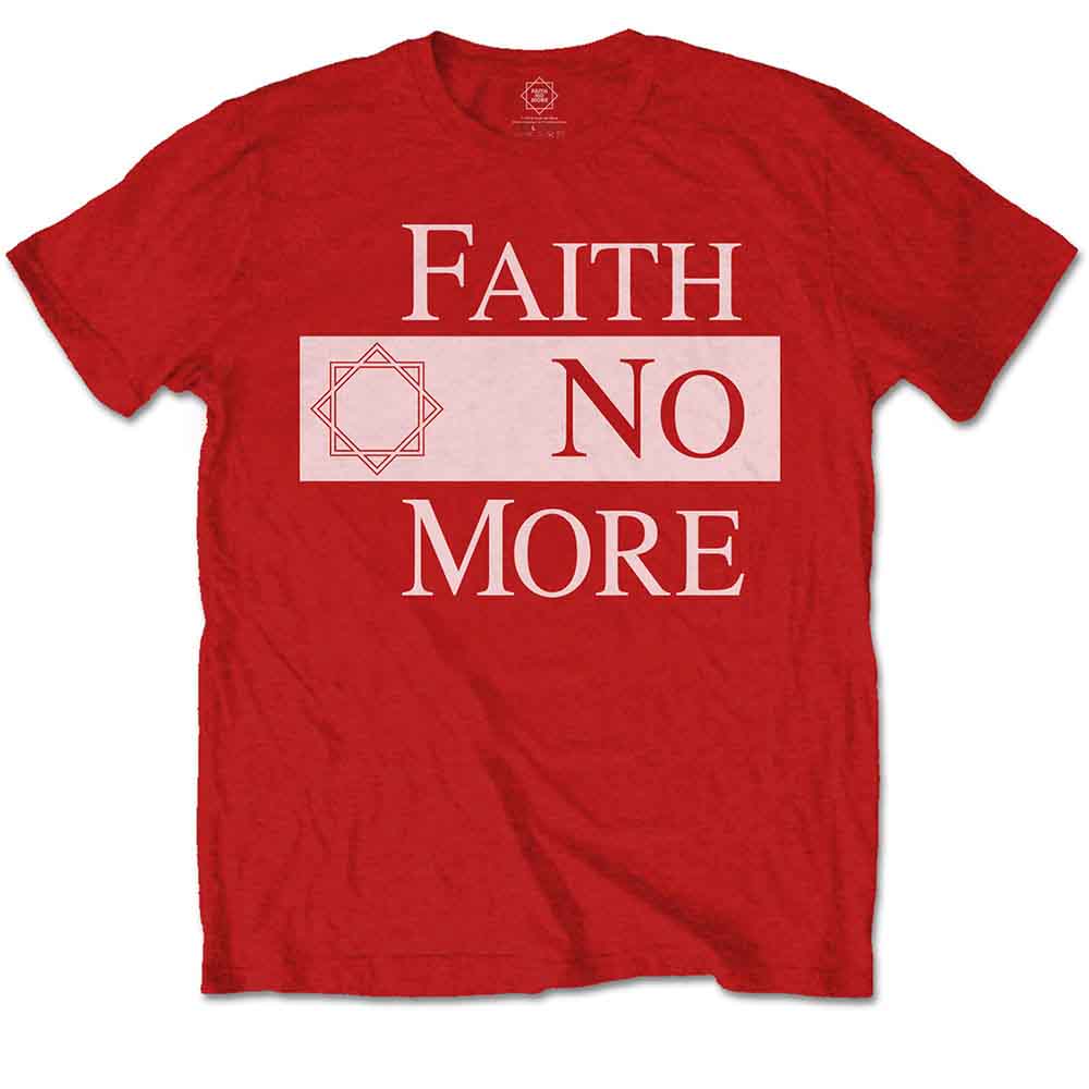 Faith No More - Classic New Logo Star - Tee (T-Shirt) - Joco Records