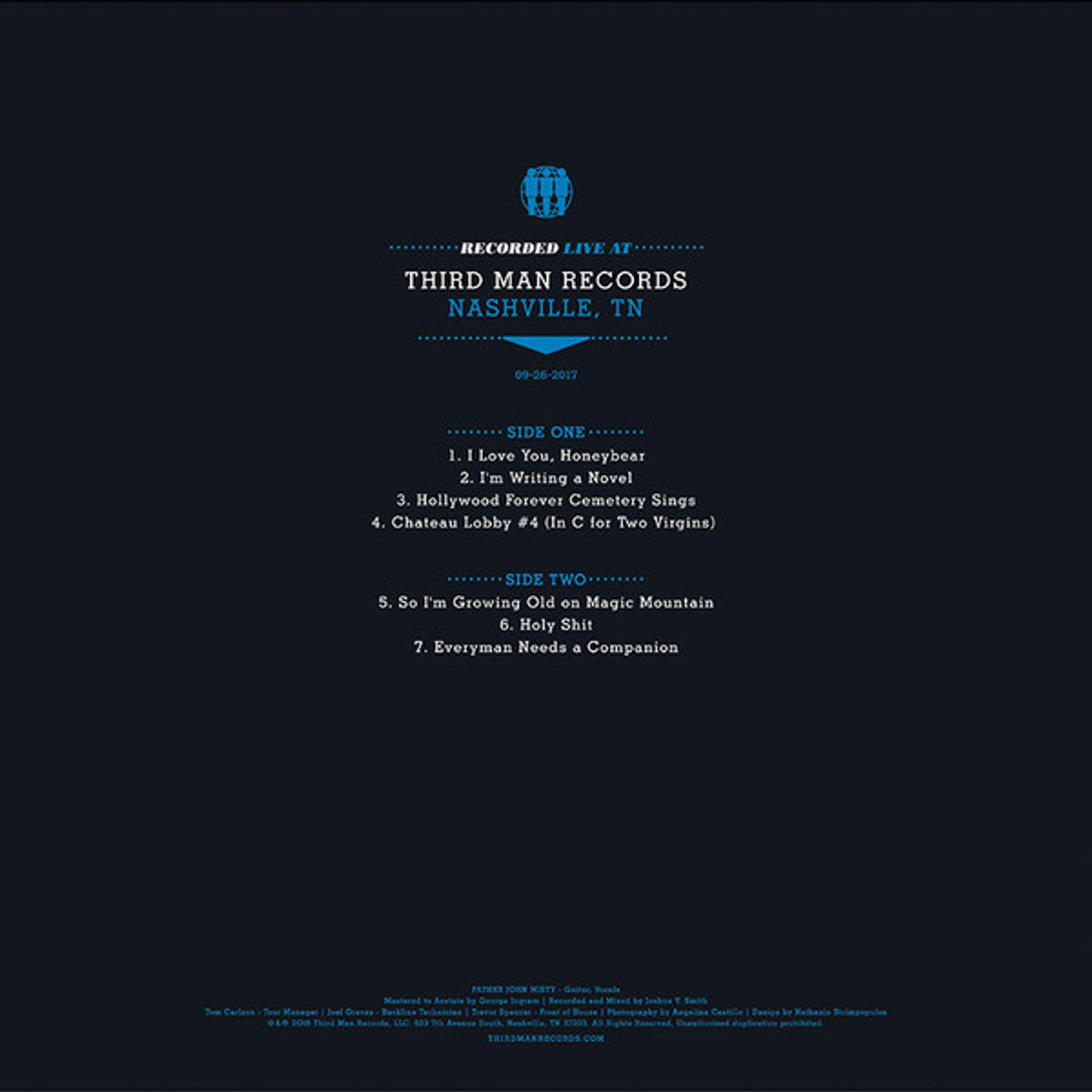 Father John Misty - Live At Third Man Records (LP) - Joco Records