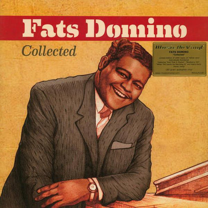 Fats Domino - Collected (Limited Edition, 180 Gram, Yellow Color Vinyl) (2 LP) - Joco Records