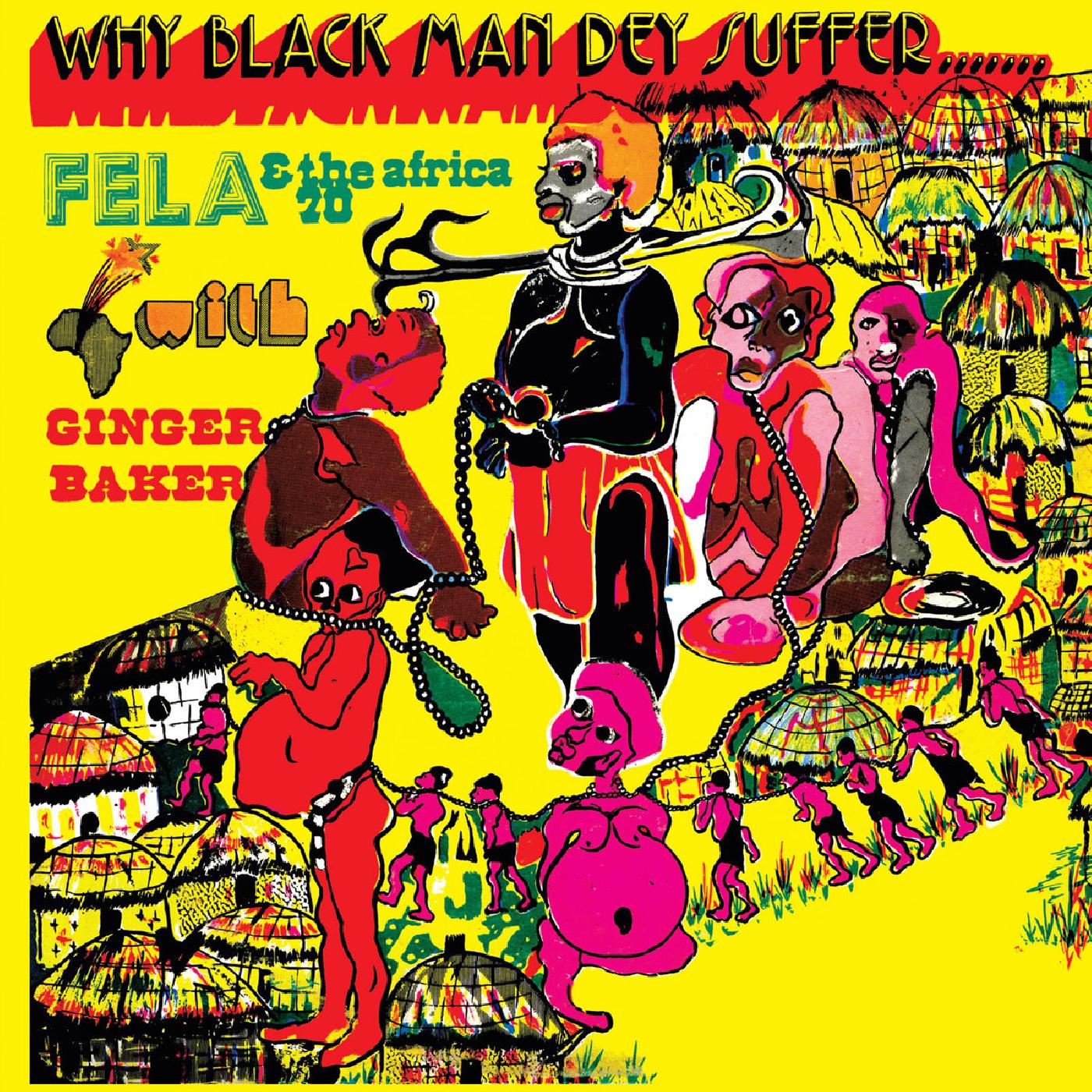 Fela Kuti - Why Black Men They Suffer (TRANSPARENT YELLOW VINYL) - Joco Records