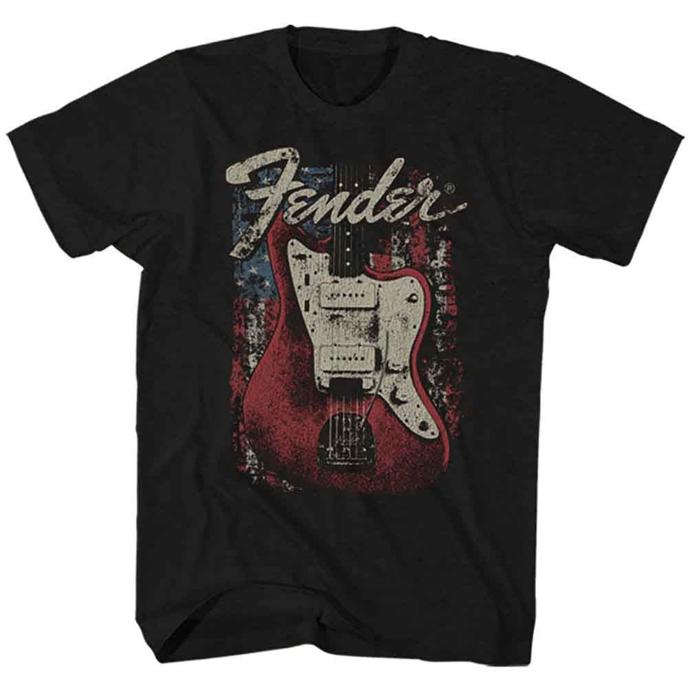Fender - Distressed Guitar (T-Shirt) - Joco Records