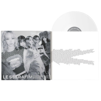 Le Sserafim - Easy-Crazy-Hot (Limited Edition, Silver White Vinyl) (LP)