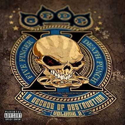 Five Finger Death Punch - A Decade Of Destruction, Vol. 2 (Explicit Content) (Black Vinyl, Gatefold LP Jacket) (2 LP) - Joco Records