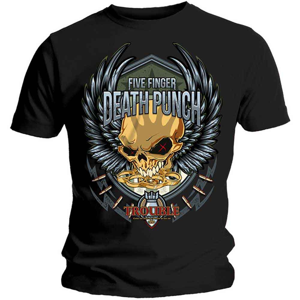Five Finger Death Punch - Trouble (T-Shirt) - Joco Records