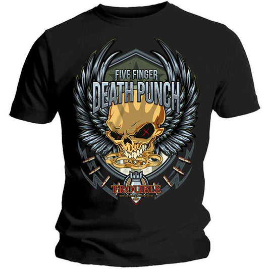 Five Finger Death Punch - Trouble (T-Shirt) - Joco Records