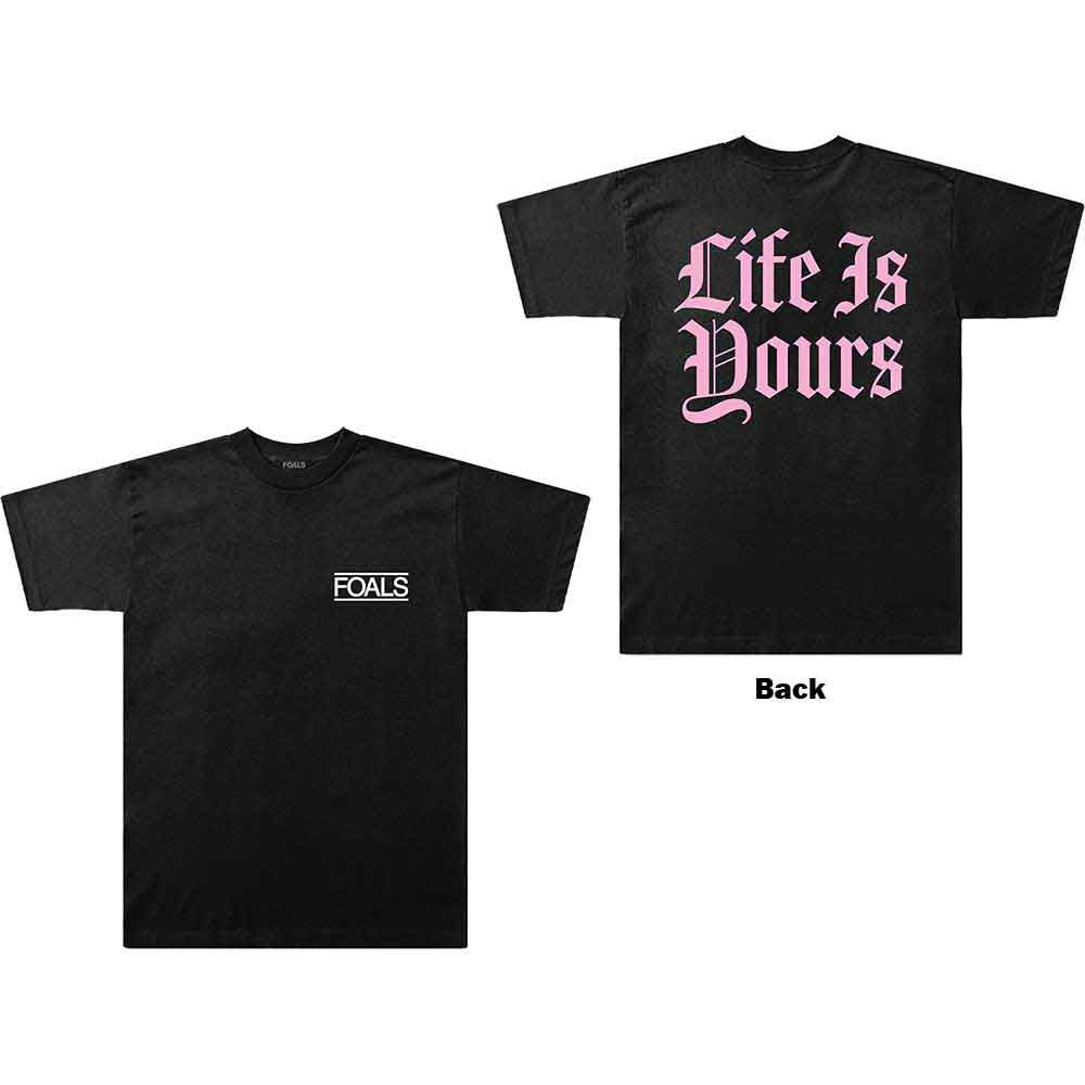 Foals - Life Is Yours Text (T-Shirt) - Joco Records
