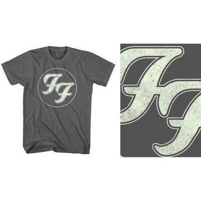 Foo Fighters - Gold FF Logo (T-Shirt) - Joco Records