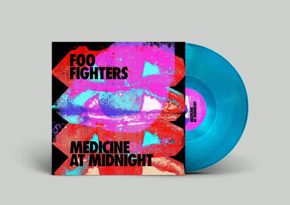 Foo Fighters - Medicine At Midnight (Indie Exclusive | 140 Gram Blue Vinyl | Printed Sleeve | 12'X12" Insert) - Joco Records