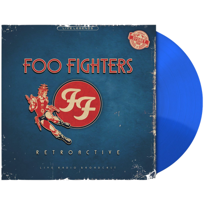 Foo Fighters - Retroactive - Sydney, Australia Live Broadcast (Limited Edition Import, Blue Vinyl) (LP) - Joco Records