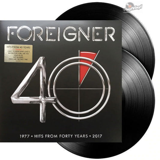 Foreigner - 40: Hits From Forty Years 1977-2017 (2 LP) - Joco Records