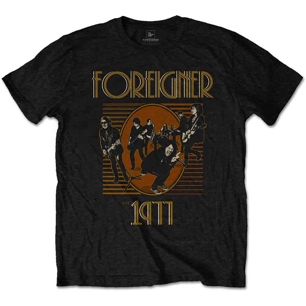 Foreigner - Est. 1977 (T-Shirt) - Joco Records
