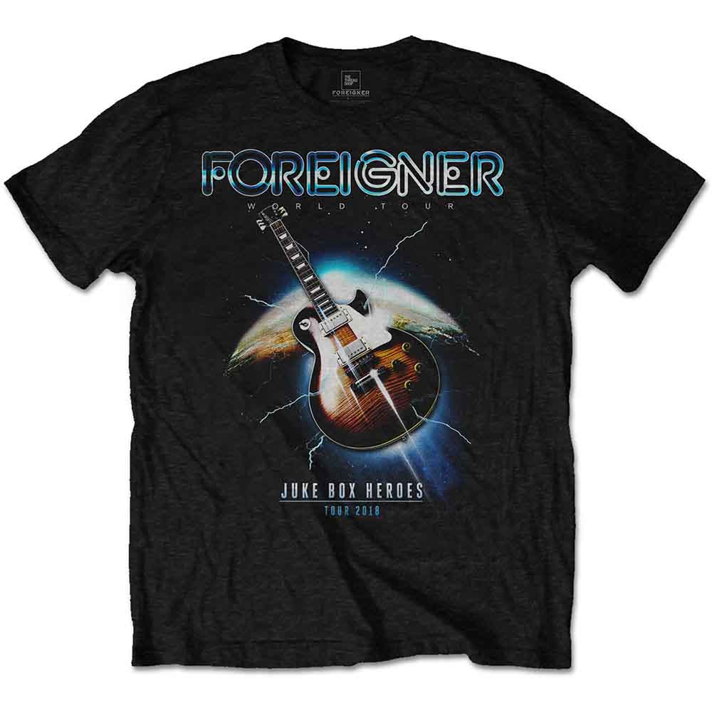 Foreigner - Juke Box Heroes (T-Shirt) - Joco Records