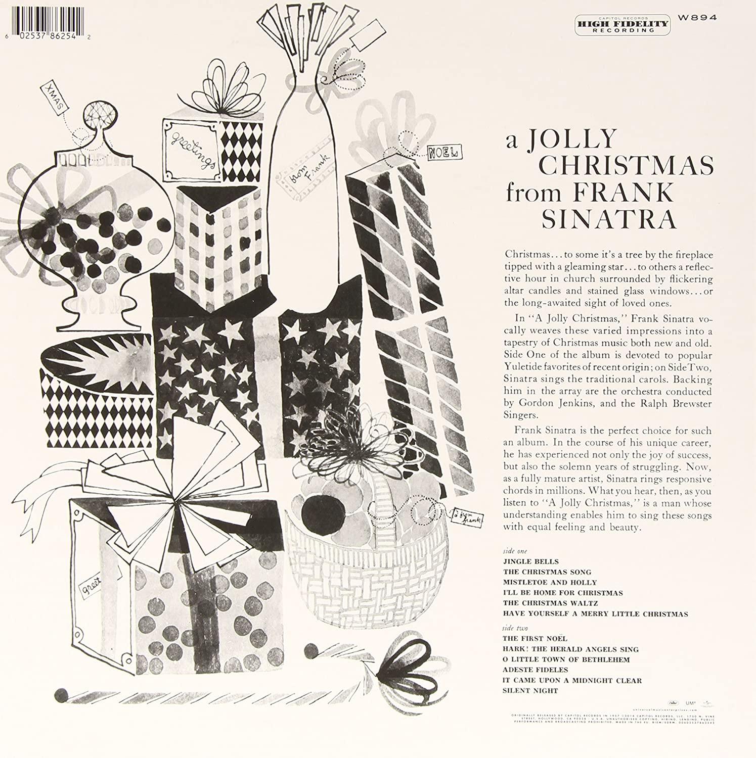 Frank Sinatra - A Jolly Christmas from Frank Sinatra (Mono, Remastered, 180 Gram) (LP) - Joco Records