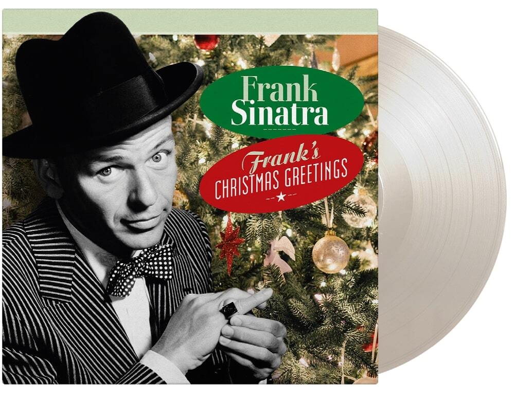 Frank Sinatra - Frank's Christmas Greetings (Limited Edition, Bonus Tracks, White Vinyl) (LP) - Joco Records