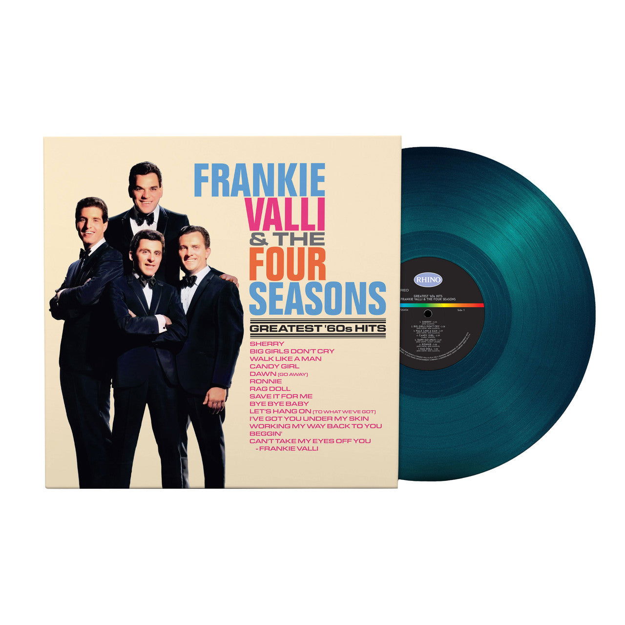Frankie Valli & The Four Seasons - Greatest '60s Hits (Brick & Mortar Exclusive, Sea Blue Vinyl) (LP) - Joco Records