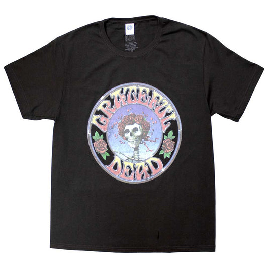 Grateful Dead - Bertha Circle Vintage Wash (Very Dark Charcoal Color) (T-Shirt)