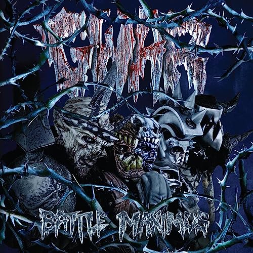GWAR - Battle Maximus (10th Anniversary Edition) (CRYSTAL BLUE WITH DARK BLUE SWIRL VINYL) - Joco Records