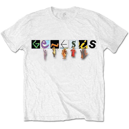 Genesis - Characters Logo (T-Shirt) - Joco Records