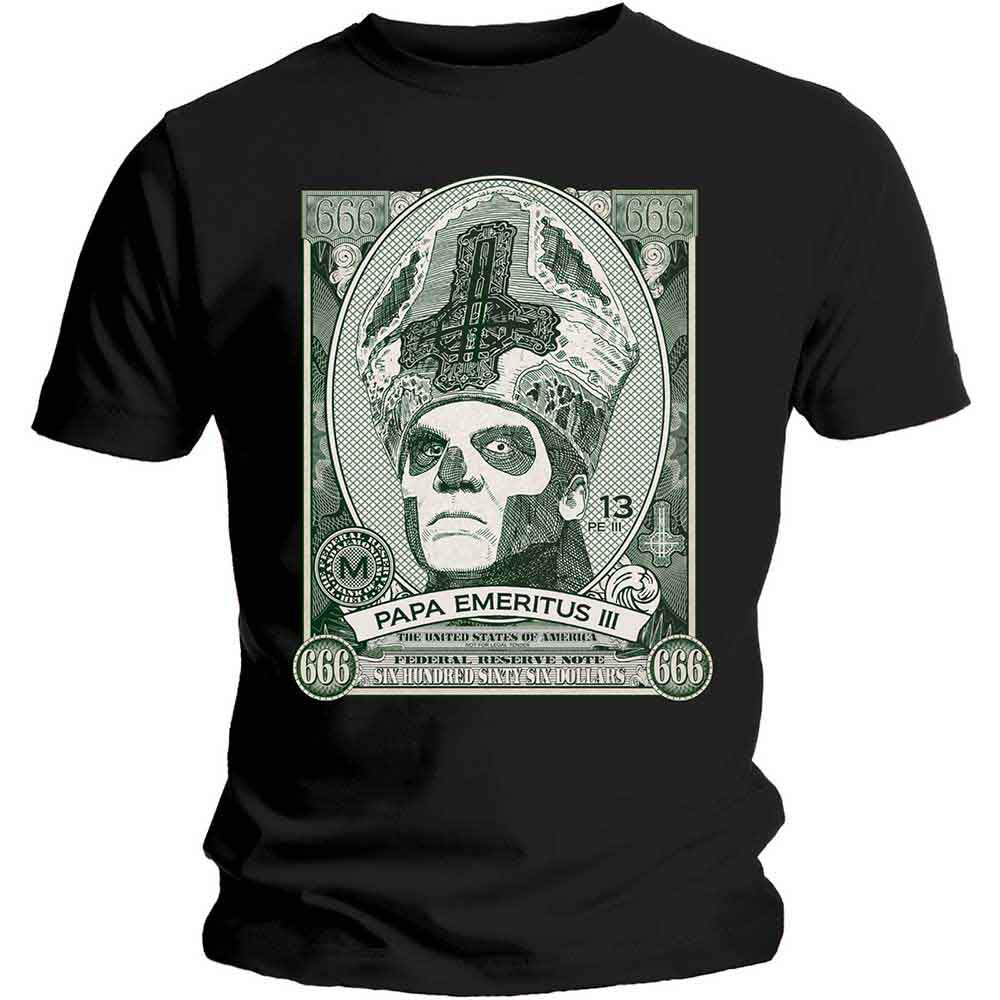 Ghost - Papa Cash - Graphic Shirt (T-Shirt) - Joco Records