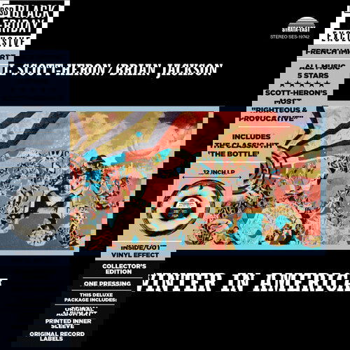 Gil Scott-Heron - Winter In America (RSD) (Color Vinyl, RSD Exclusive, Black, White) - Joco Records