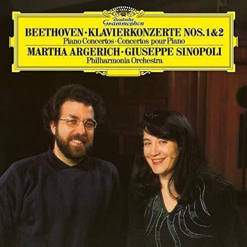 Martha Argerich/Philharmonia Orchestra London/Gius - Beethoven: Piano Concertos Nos. 1 & 2 (2 LP) - Joco Records