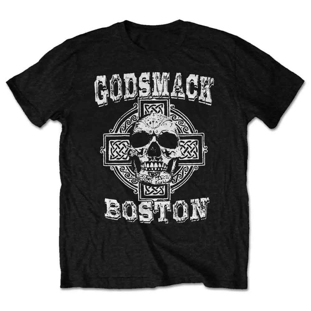 Godsmack - Boston Skull (T-Shirt) - Joco Records