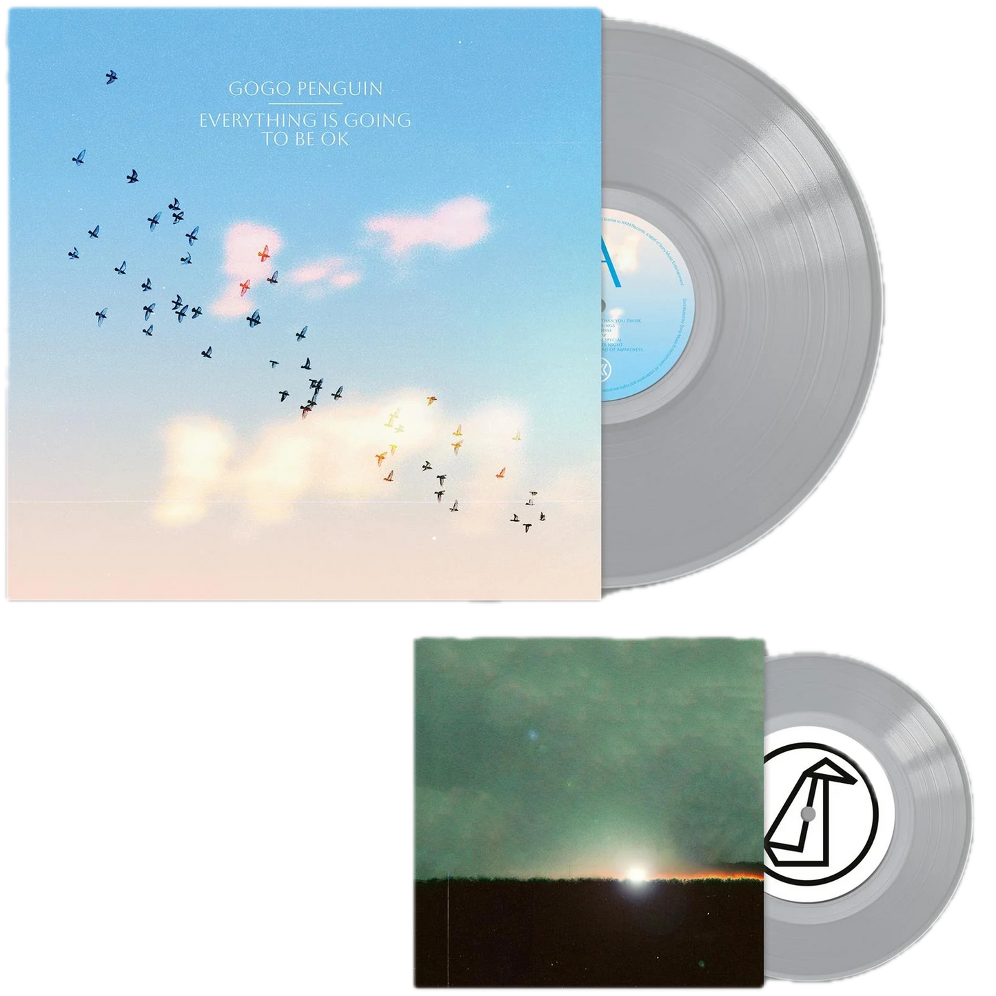 Gogo Penguin - Everything is Going to be OK (Deluxe Edition, Bonus 7", Clear Vinyl) (LP) - Joco Records